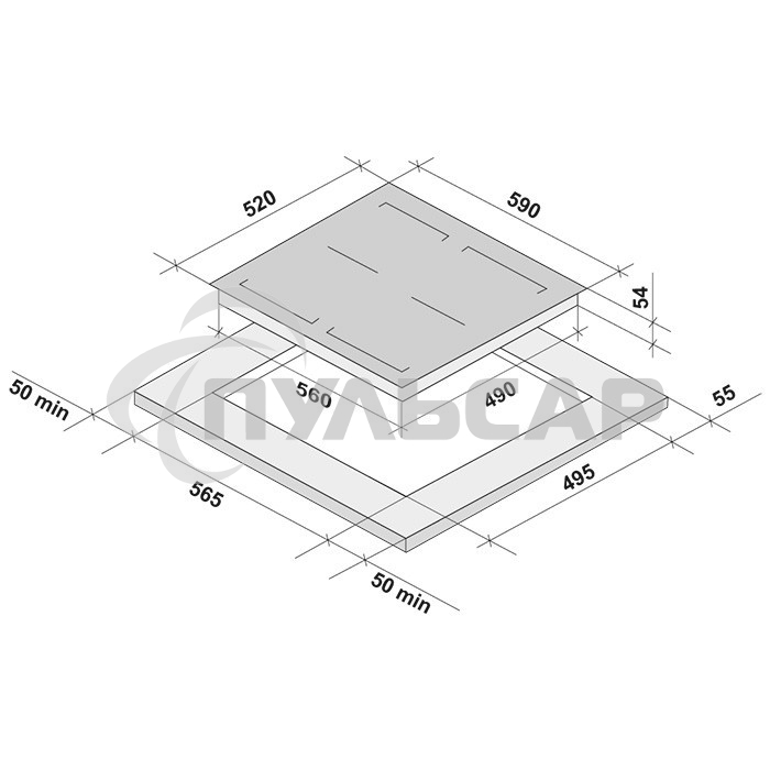 Индукционная варочная панель Krona ETERNO 60 BL черный;Материалы:Металл/стекло;Панель конфорок:стеклокерамика;Тип поверхности:индукционная;Расположение управления:спереди;Управление:сенсорное (слайдерное);Количество конфорок:4;Количество режимов нагрева:9