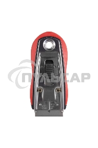 Скребок с выдвижным лезвием, обрезиненный корпус, 5 запасных лезвий в комплекте Rexant