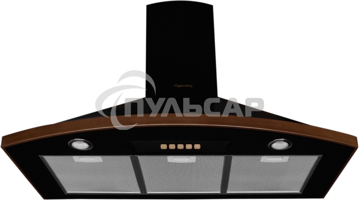 Вытяжка каминная Kuppersberg BONA 90 B бежевый/бронзовый, 59.5 см, 650 куб. м/ч, 58 дБ