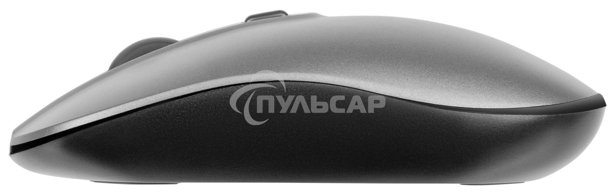 Комплект клавиатура + мышь Оклик 300M клав:серый мышь:серый/черный USB беспроводная slim