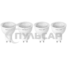 Умная светодиодная лампочка Yeelight GU10 Smart bulb W1(Dimmable) - упаковка 4 шт.