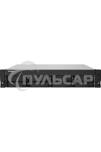 Сетевое хранилище без дисков SMB QNAP TS-832PXU-RP-4G 8-Bay 2U rackmount NAS, AL324 quad-core 1.7 GHz, 1x4Gb DDR4 RAM (max 1x16Gb), SATA 6Gb/s, 2x 10GbE SFP+ LAN, 2x 2.5 GbE LAN, 2xPSU. W/o RAIL-B02