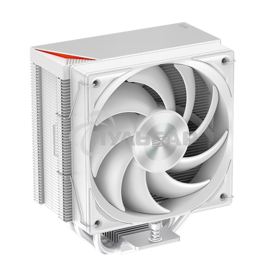 Кулер для процессора PCCooler RZ400 V2 WH белый 120мм алюминий+медь 2000rpm 32db 4-pin 230W 155мм
