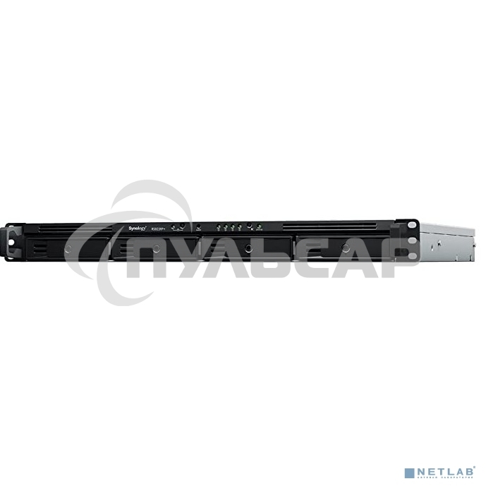 СХД стоечное исполнение 4BAY 1U NO HDD RS822RP+ SYNOLOGY