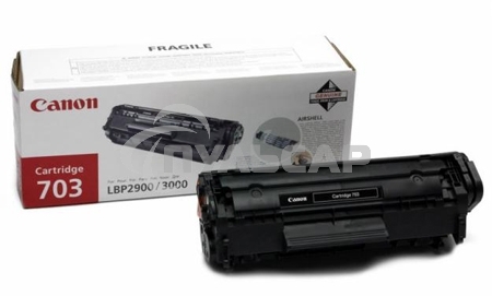 Картридж лазерный Canon 703 (7616A005) черный (2000 стр.) для Canon LBP-2900/3000