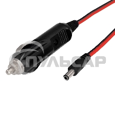 Автозарядка с индикатором Rexant (разъем 2.1х5.5) (АЗУ) шнур прямой 1.5 м