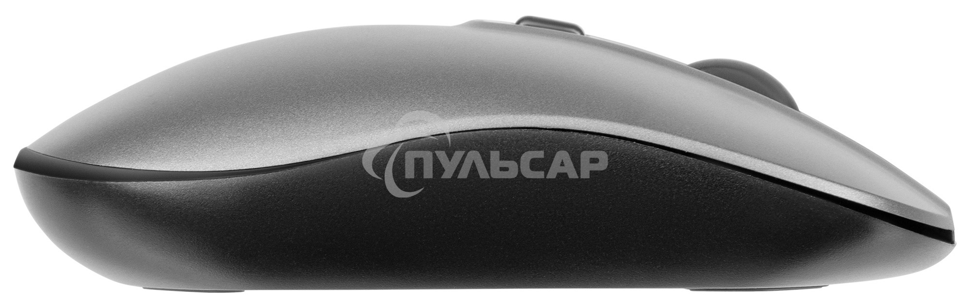 Комплект клавиатура + мышь Оклик 300M клав:серый мышь:серый/черный USB беспроводная slim