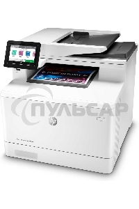 МФУ лазерное HP LaserJet Pro M479fdn (W1A79A), A4, цветной, печ. до 27 стр/мин., скан. до 29 стр/мин. (ч/б) 20 стр/мин. (цвет), 600 x 600 dpi (печать) 1200x1200dpi (скан.), USB, RJ-45, Air Print, Mopria