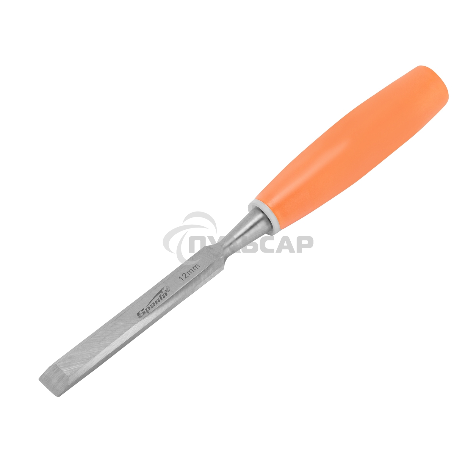 Стамеска, 12 мм, плоская, пластиковая рукоятка Sparta