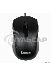 Мышь проводная Dialog Comfort MOС-15U черный, 1200 dpi, USB, кнопки - 3