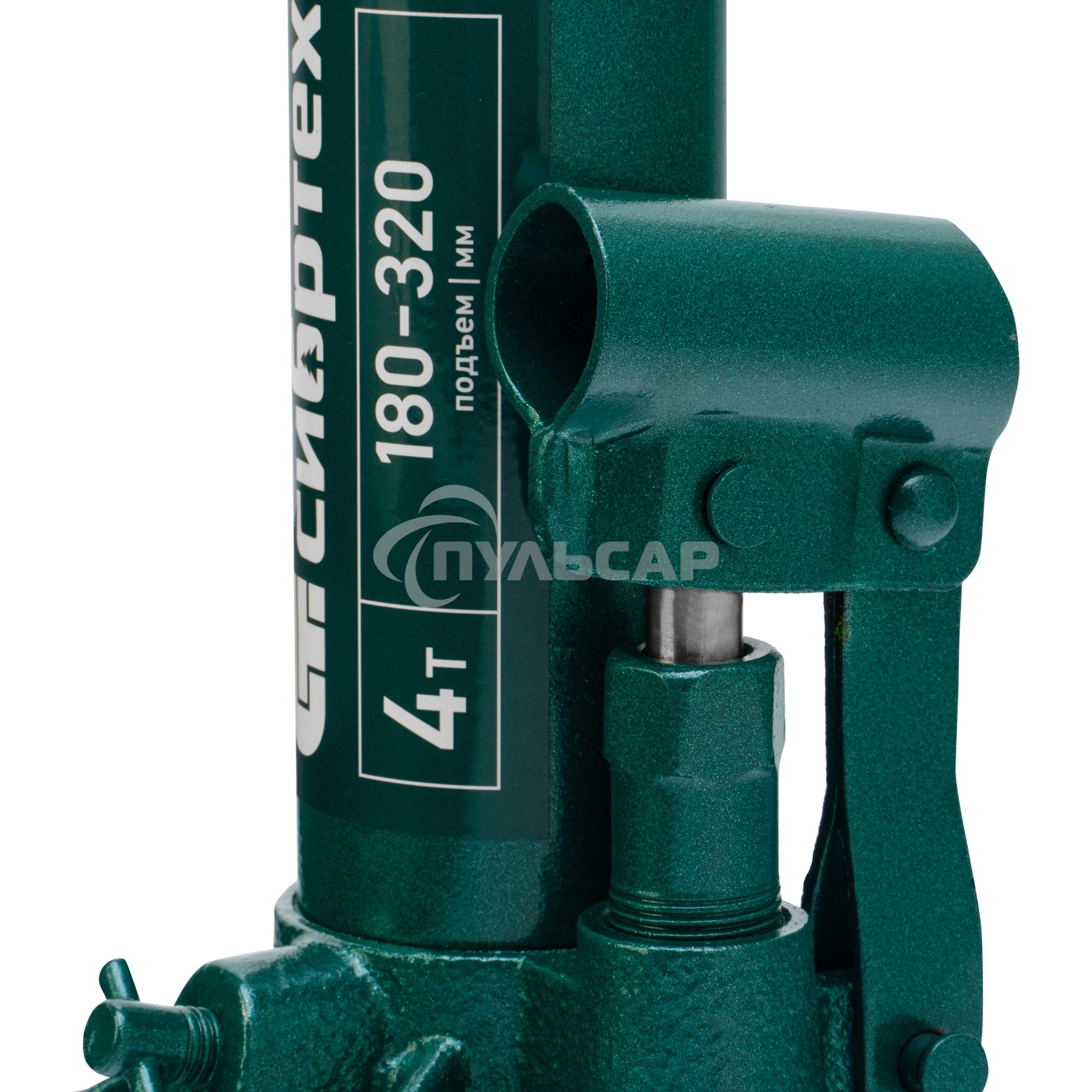 Домкрат гидравлический Сибртех бутылочный, 4т, 180-320мм