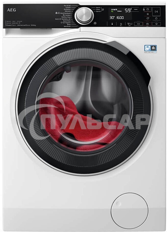 Стирально-сушильная машина AEG LWR85165O белый загр.фронтальная макс.:10кг 1551об/мин класс: A