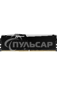 Оперативная память Kingston Fury Beast, DDR5, 32Gb (2x16Gb), 6400MHz, CL32, DIMM, радиатор, RGB, черный