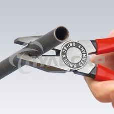 Пассатижи KNIPEX 0302180180мм ручки с двухцветными многокомпонентными чехлами
