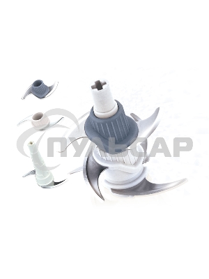 Чоппер Centek CT-1392 Сталь <600Вт> 6 лезвий, стеклянная чаша 1,2л, разборные ножи