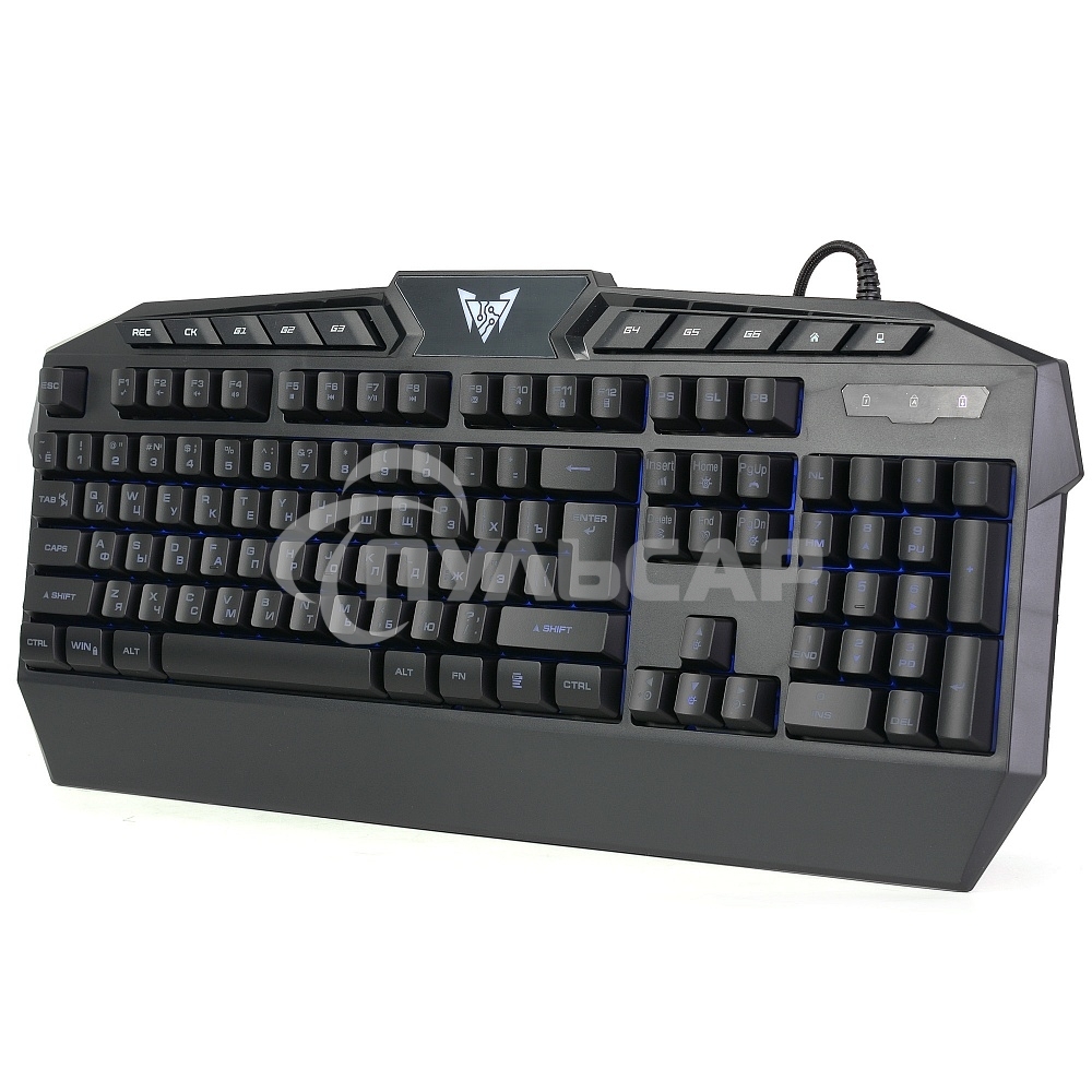 Клавиатура проводная CROWN CMGK-404, USB, черный