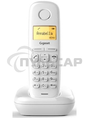 Радиотелефон Dect Gigaset A170 SYS RUS белый АОН