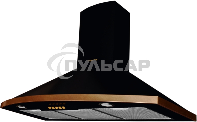 Вытяжка каминная Kuppersberg BONA 90 B бежевый/бронзовый, 59.5 см, 650 куб. м/ч, 58 дБ