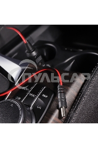 Автозарядка с индикатором Rexant (разъем 2.1х5.5) (АЗУ) шнур прямой 1.5 м