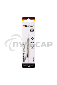 Сверло по металлу 3,2х65х35 мм HSS (2 шт. в упаковке) DIN 338 Kranz