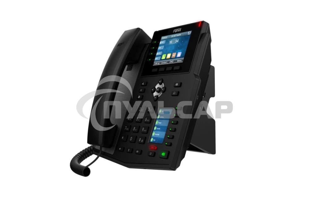 Телефон IP Fanvil X5U 16 линий, цветной экран 3.5