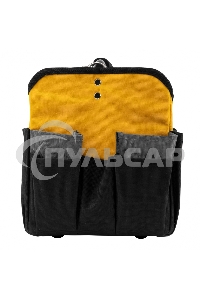 Переноска для инструмента, 260х240х300 мм, 22 кармана, наплечный ремень Denzel