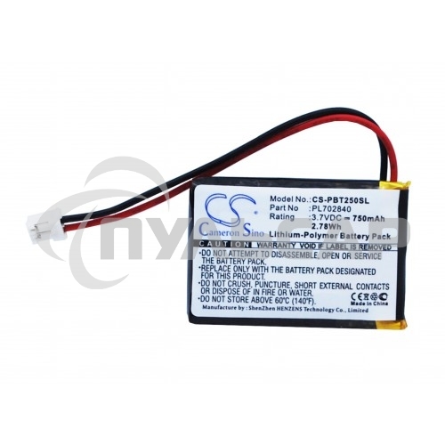 Аккумуляторная батарея CameronSino CS-PBT250SL для Philips BT2500 3.7V 750mAh 2.78Wh