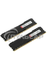 Оперативная память Kingston Fury Beast, DDR4, 64Gb (2x32Gb), 3200MHz, CL16, DIMM, черный