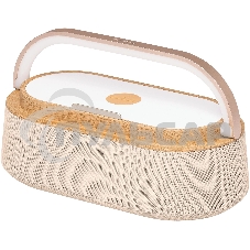 Колонка портативная BBK BTA2010 бежевый 10W 1.0 BT 10м 1800mAh (BTA2010 (BG))