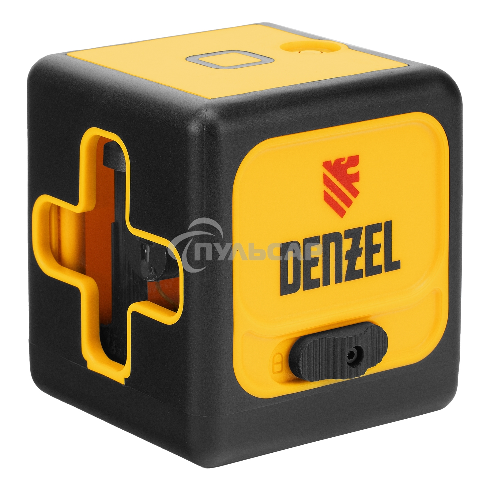Лазерный уровень Denzel DQB, 30 м, зеленый луч, батарейки, сумка