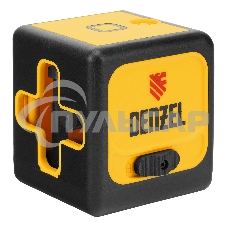 Лазерный уровень Denzel DQB, 30 м, зеленый луч, батарейки, сумка