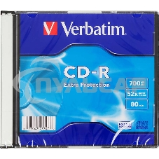 Диск CD-R Verbatim 700Mb 52x Slim case (200шт) (43347) Диск CD-R Verbatim 700Mb 52x Slim case (200шт) (43347)