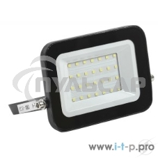 Прожектор светодиодный СДО 06-30 4000К IP65 черный ИЭК LPDO601-30-40-K02