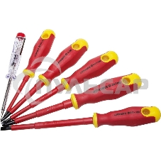 Набор STAYER PROFI ELECTRO 25145-H6_z01диэлектрические. тестер. 100-250В. Cr-V. 6шт