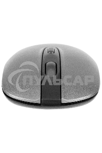 Комплект клавиатура + мышь Оклик 300M клав:серый мышь:серый/черный USB беспроводная slim