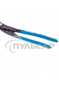 Клещи переставные, кнопочный механизм, обливные рукоятки, 300 мм Gross