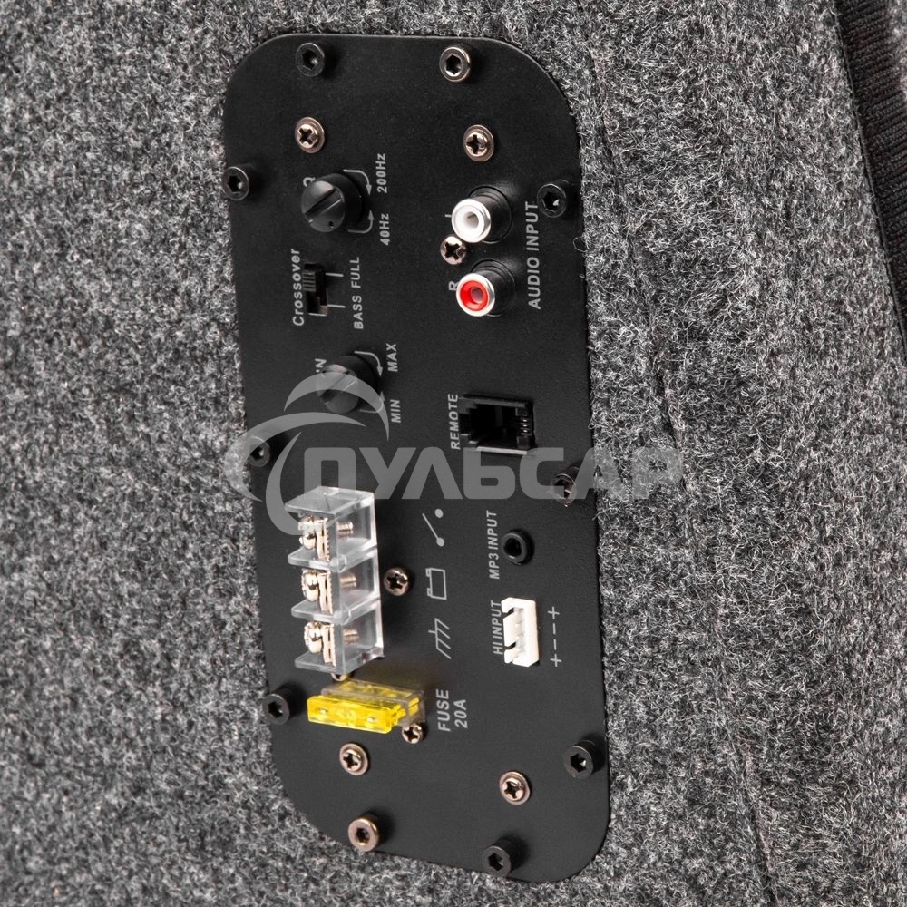 Сабвуфер автомобильный ACV CRAFT F8A 200Вт активный (20см/8