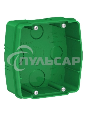 Коробка монтажная СП BLANCA для силовых розеток зел. SchE BLNMK000001