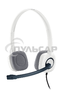 Наушники с микрофоном Logitech H150 белый накладные оголовье (981-000350)