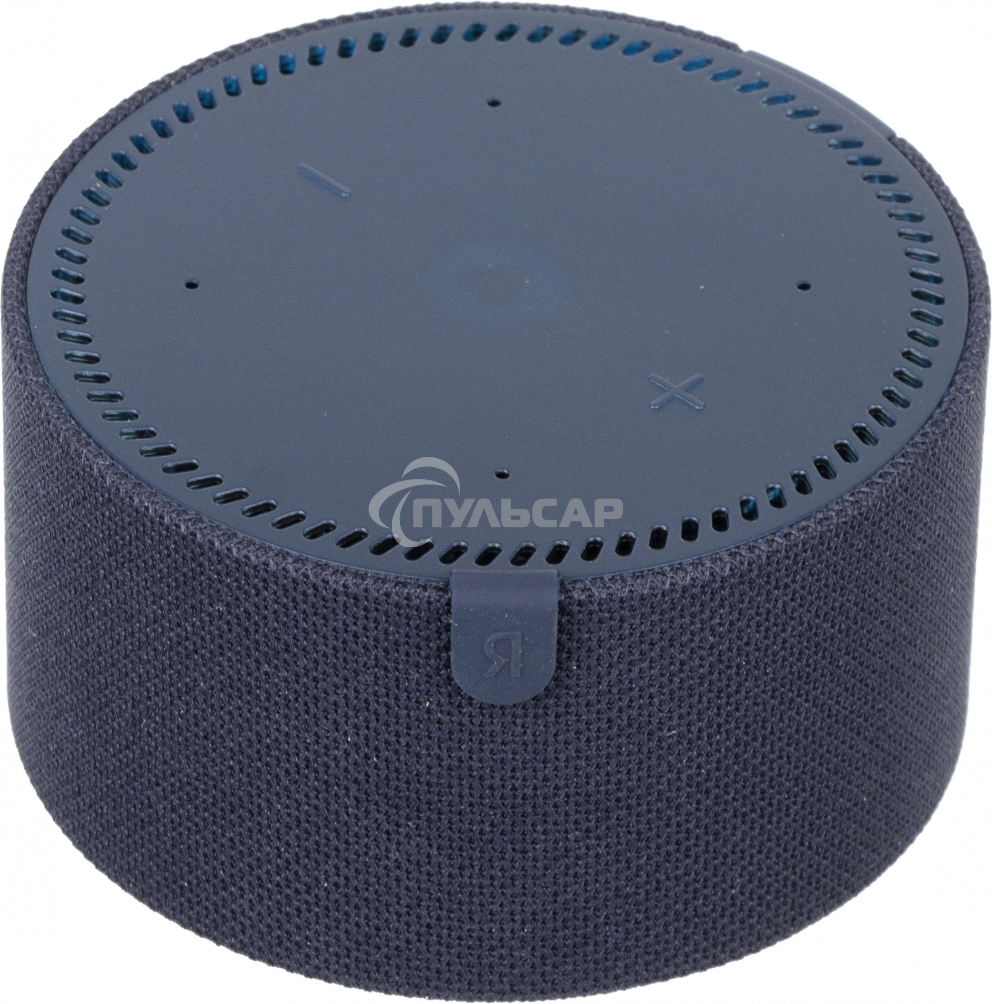 Умная колонка Яндекс Станция Мини, 10Вт, с голосовым ассистентом Алиса на YaGPT, с LED-часами, синий