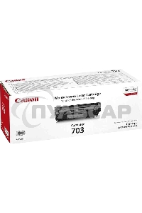 Картридж лазерный Canon 703 (7616A005) черный (2000 стр.) для Canon LBP-2900/3000
