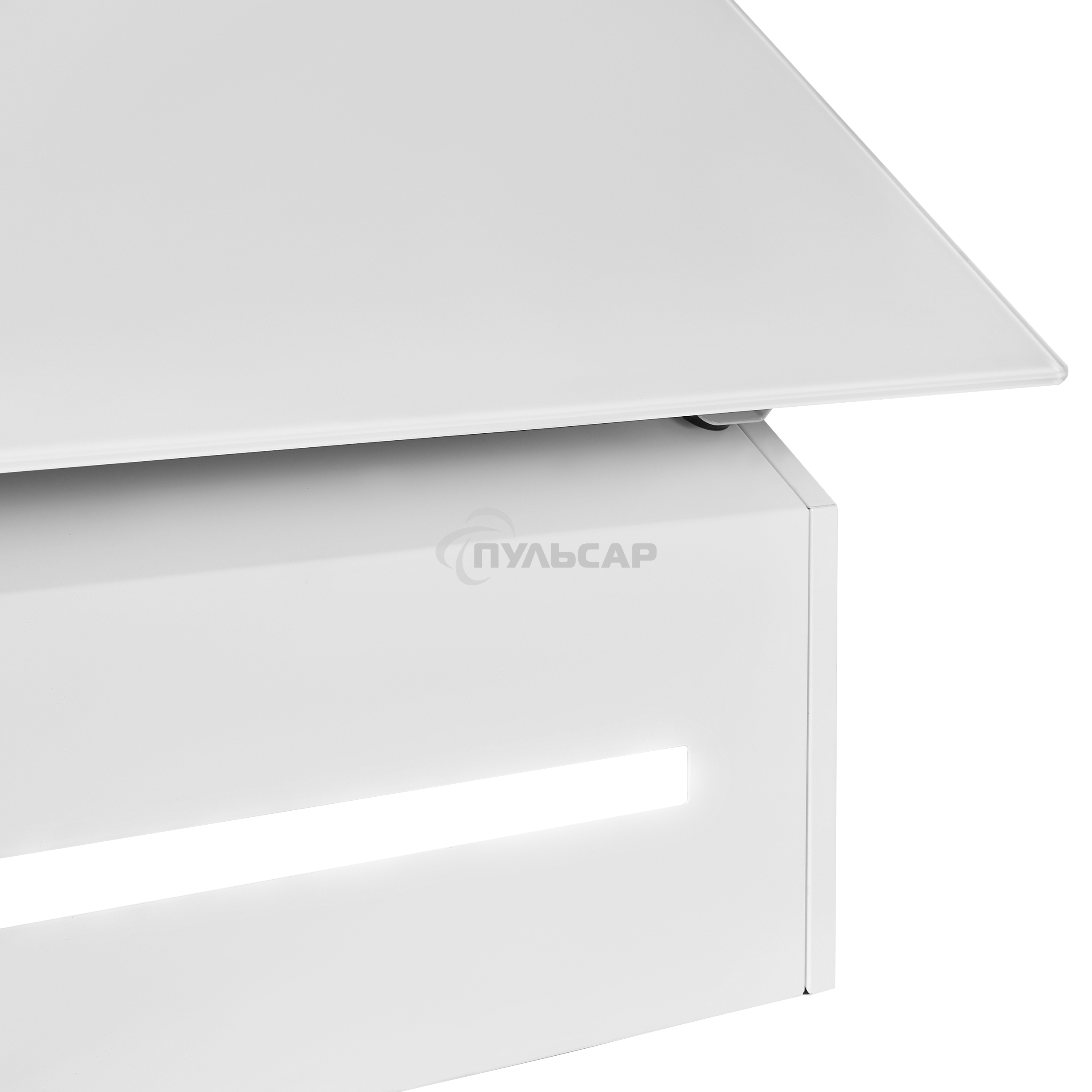 Вытяжка каминная Maunfeld Amber 60 Glass белый, 60 см, 1050 куб. м/ч, 55 дБ