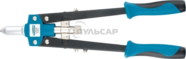 Заклепочник GROSS 40407двуручный 420мм двухкомпонентные рукоятки для заклепок 2.4-3.2-4.0-4.8