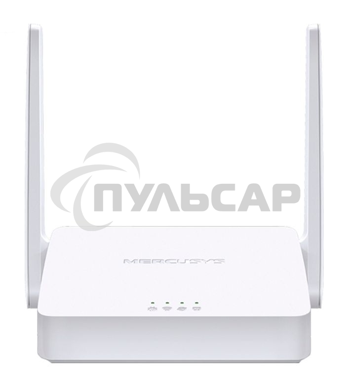 Роутер Mercusys 300Mbps Multi-Mode Wireless N Router, 2× Fixed External Antennas, 2× 10/100 Mbps LAN Ports, 1× 10/100 Mbps WAN Port, FEATURE: Access Point Mode, WPS/Reset Button, IPTV, IPv6, Beamforming, MU-MIMO, Parental Controls, Guest Network