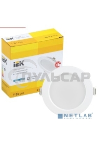 Светильник светодиодный ДВО 1611 7Вт 4000К IP20 круг бел. IEK LDVO0-1611-07-4000-K01