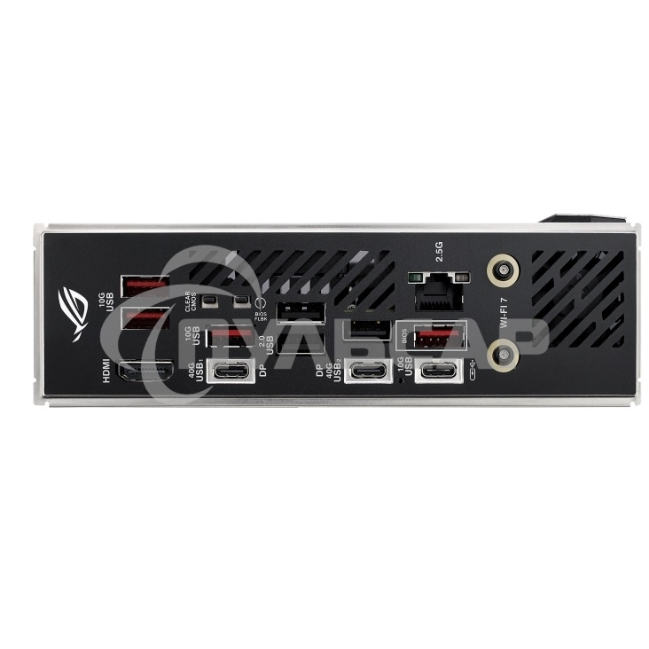 Материнская плата ASUS ROG STRIX X870-I GAMING WIFI, AM5, AMD X870, 2xDDR5, 2xSATA, 2xM.2, 1xPCI-E 5.0 x16, 1xHDMI, 2xUSB-C USB4, 1xUSB-C 10Gbps, 4xUSB-A 10Gbps, 1x 2.5Gb LAN, 2x3.5 мм, Mini-ITX