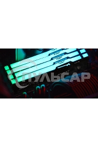 Оперативная память Kingston Fury Beast, DDR5, 32Gb (2x16Gb), 6400MHz, CL32, DIMM, радиатор, RGB, черный