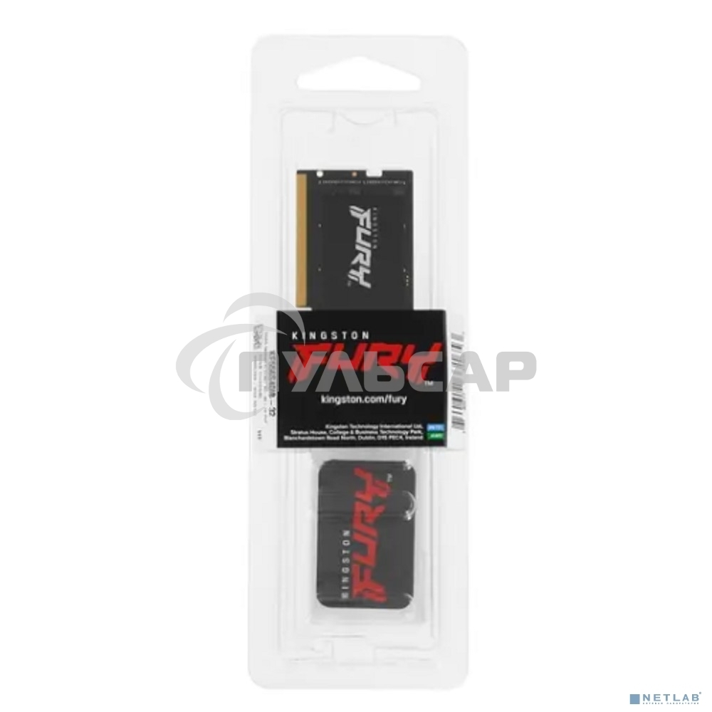 Оперативная память Kingston Fury Impact, DDR5, 32Gb (1x32Gb), 5600MHz, CL40, SO-DIMM