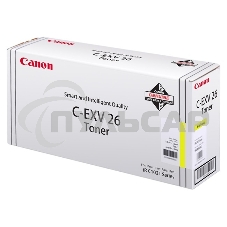Картридж лазерный CANON C-EXV26 желтый (6000 стр) для Canon iRC 1021i