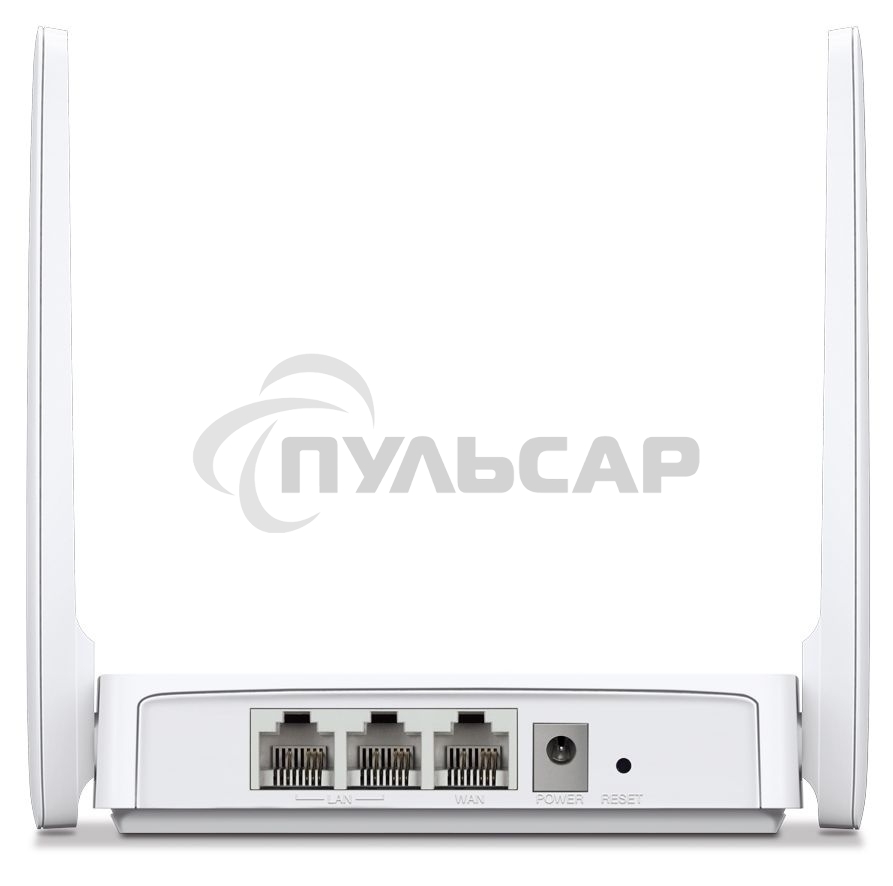 Роутер Mercusys 300Mbps Multi-Mode Wireless N Router, 2× Fixed External Antennas, 2× 10/100 Mbps LAN Ports, 1× 10/100 Mbps WAN Port, FEATURE: Access Point Mode, WPS/Reset Button, IPTV, IPv6, Beamforming, MU-MIMO, Parental Controls, Guest Network